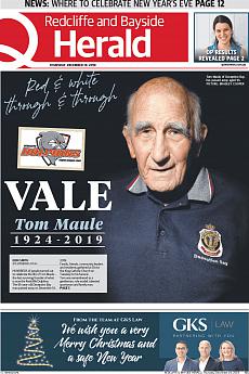 Redcliffe and  Bayside Herald - December 19th 2019