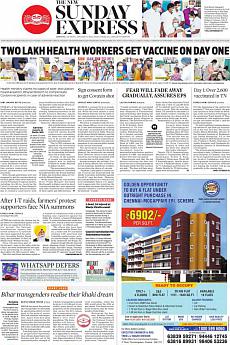 The New Indian Express Chennai - January 17th 2021