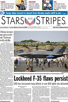 Stars and Stripes - international - August 8th 2022
