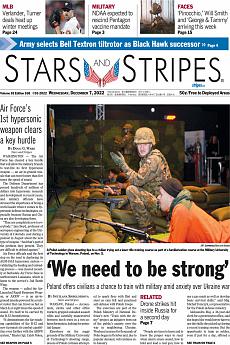 Stars and Stripes - international - December 7th 2022