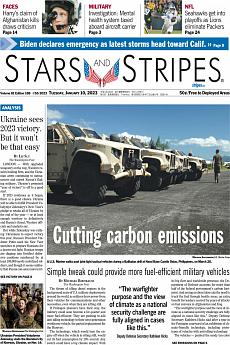 Stars and Stripes - international - January 10th 2023