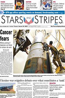 Stars and Stripes - international - January 24th 2023