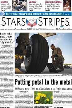 Stars and Stripes - international - February 23rd 2023