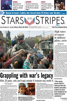 Stars and Stripes - international - March 20th 2023