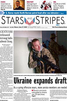 Stars and Stripes - international - April 17th 2023