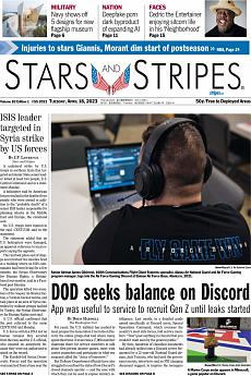 Stars and Stripes - international - April 18th 2023