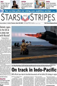 Stars and Stripes - international - April 20th 2023
