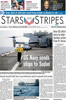 Stars and Stripes - international - April 26th 2023