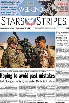 Stars and Stripes - international - August 18th 2023