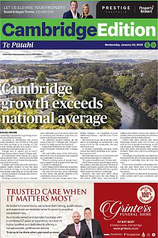 Cambridge Edition - January 22nd 2025