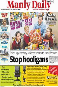 Manly Daily - December 18th 2019